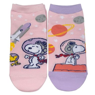 Medias para mujer snoopy serie little space explorer rosa -  Snoopy