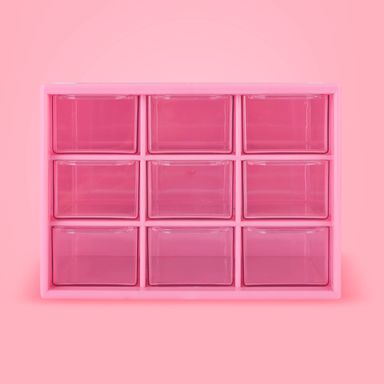Organizador de almacenamiento 9 compartimentos personajes sanrio - Sanrio