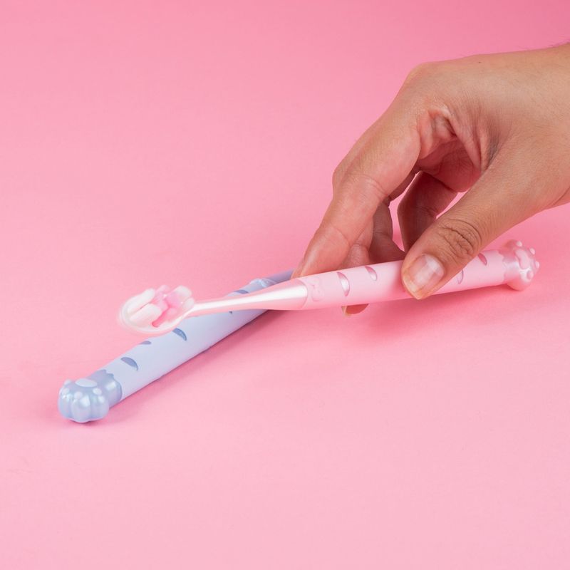 Cepillos-de-dientes-de-alta-densidad-cat-paw-paquete-de-2-Miniso-2-20644