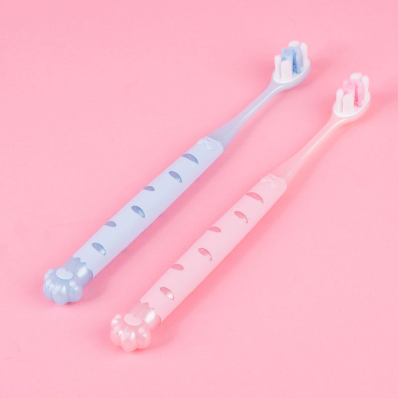 Cepillos-de-dientes-de-alta-densidad-cat-paw-paquete-de-2-Miniso-4-20644