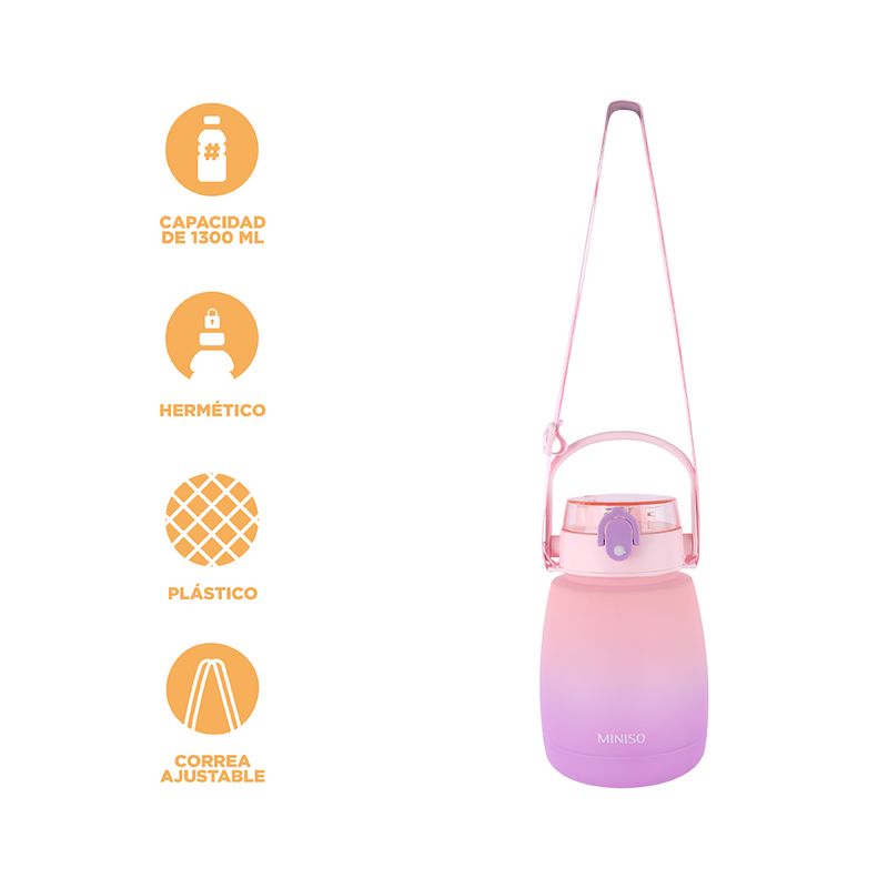 Tomatodo-de-gran-capacidad-con-correa-para-el-hombro-1300-ml-degradado-rosa-p-rpura-Miniso-3-20925