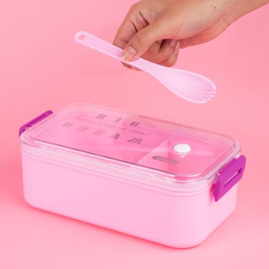 Taper para alimentos serie holográfica 1200 ml púrpura -  Miniso