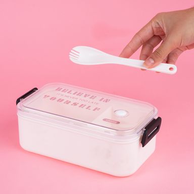 Taper para alimentos serie holográfica 1200 ml beige -  Miniso