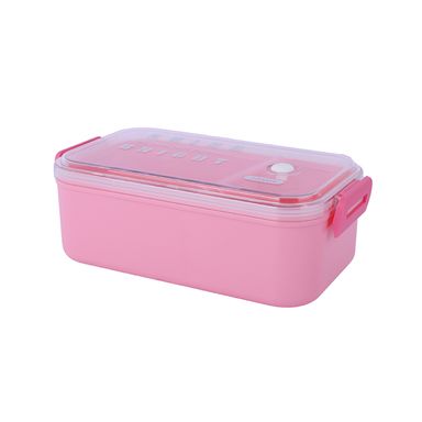 Taper para alimentos serie holográfica 1200 ml rosa -  Miniso