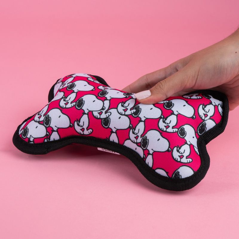 Juguetes-para-mascotas-bone-oxford-toyblack-pink-serie-snoopy-Snoopy-2-20830
