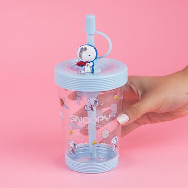 Tomatodo de plástico portátil de la colección snoopy the little space explorer 535 ml -  Snoopy