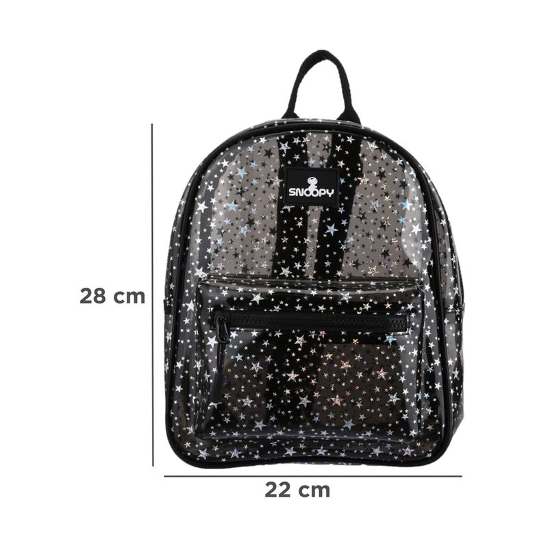 Mochila-de-moda-de-pl-stico-transparente-serie-little-space-explorer-negro-Snoopy-8-21578