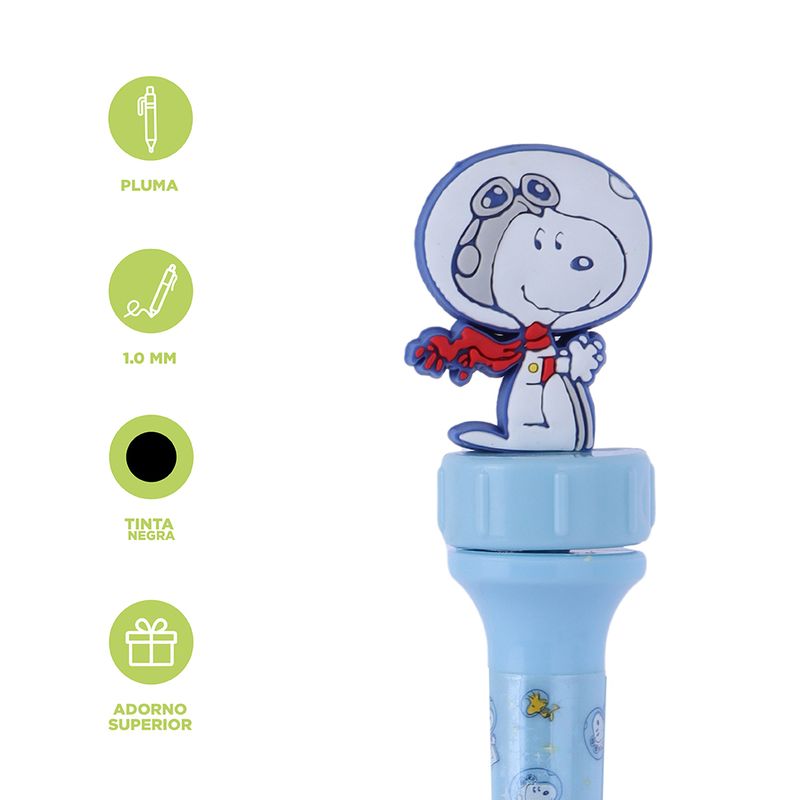 Lapicero-giratorio-1-0-mm-negro-serie-snoopy-Snoopy-3-21474