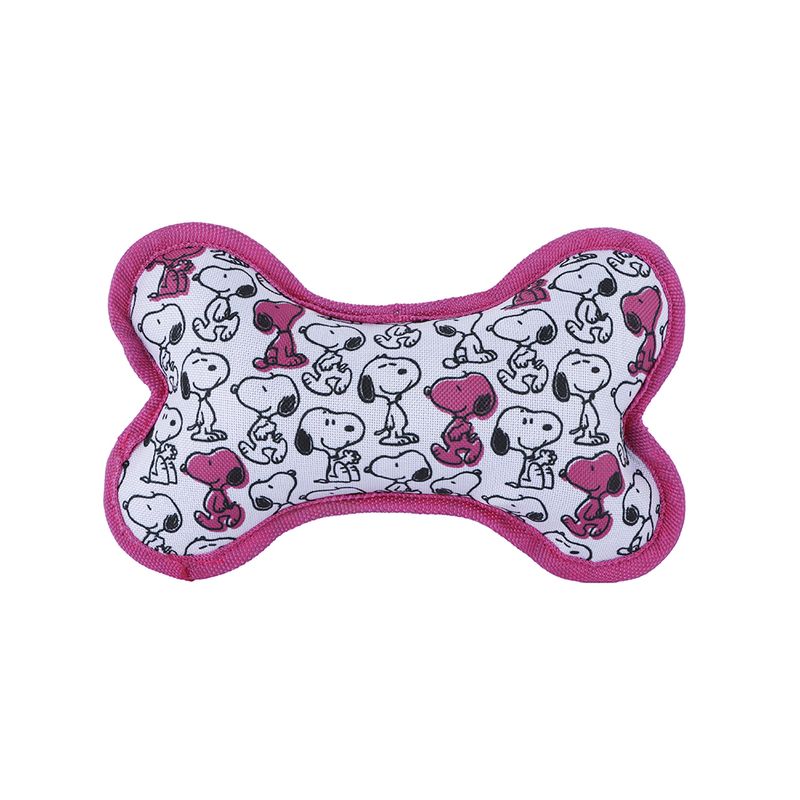 Juguetes-para-mascotas-oxford-con-hueso-rosa-y-blanco-serie-snoopy-Snoopy-1-20828
