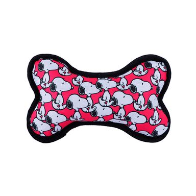 Juguetes para mascotas bone oxford toyblack pink serie snoopy -  Snoopy