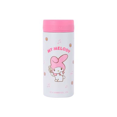 Termo botella aislante con personajes de sanrio 200 ml my melody blanco y rosa -  Sanrio