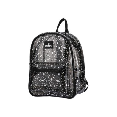 Mochila de moda de plástico transparente serie little space explorer negro -  Snoopy