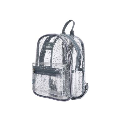 Mochila de moda de plástico transparente serie little space explorer gris -  Snoopy