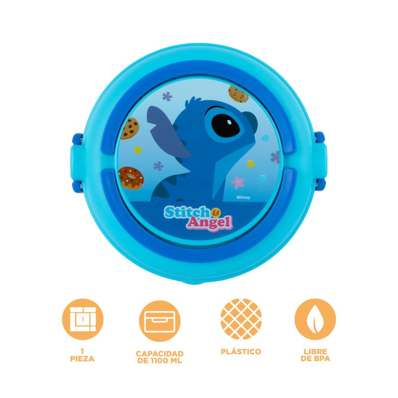 Disney-lilo-stitch-collection-caja-bento-redonda-de-doble-capa-1100-ml-stitch-Lilo-Stitch-3-21615