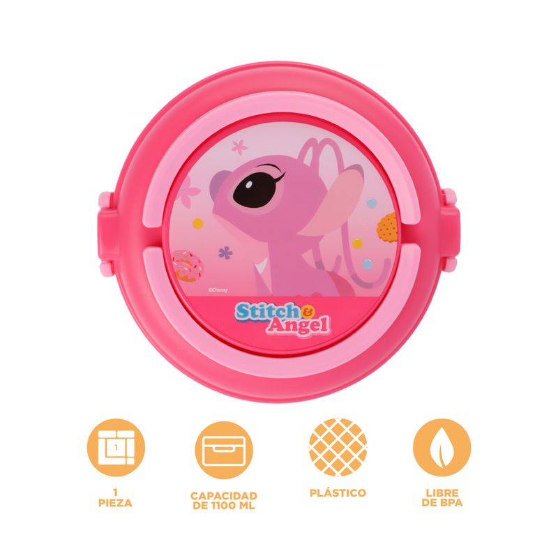 Disney-lilo-stitch-collection-caja-bento-redonda-de-doble-capa-1100-ml-angel-Lilo-Stitch-3-21616