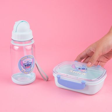 Juego de contenedor para alimentos y botella de agua de la colección lilo stitch de disney -  Lilo & Stitch