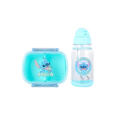 Juego de contenedor para alimentos y botella de agua de la colección lilo stitch de disney -  Lilo & Stitch