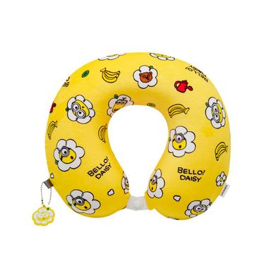 Almohada de viaje de espuma viscoelástica de la colección daisy minions amarillo -  Minions