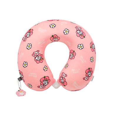 Almohada de viaje de espuma viscoelástica de la colección daisy minions rosa -  Minions