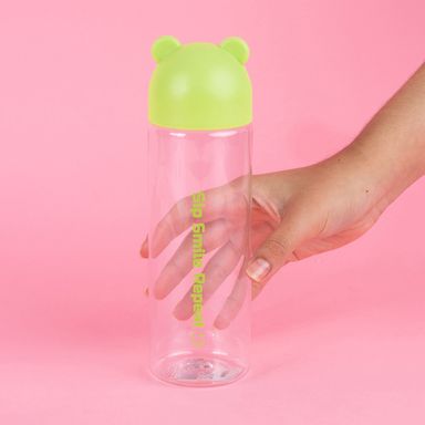 Tomatodo de plástico de dibujos animados de color solido 500 ml verde -  Miniso