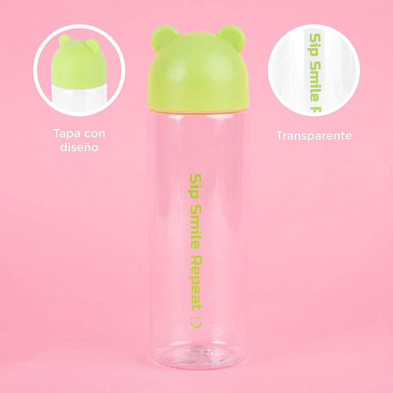 Tomatodo-de-pl-stico-de-dibujos-animados-de-color-solido-500-ml-verde-Miniso-6-21289