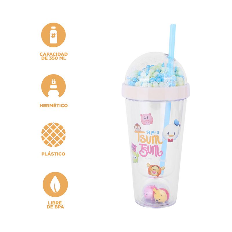 Vaso-de-pl-stico-de-doble-pared-disney-tsum-tsum-collection-micro-landscape-350-ml-Disney-4-21463