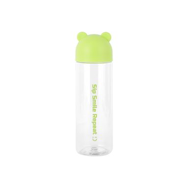 Tomatodo de plástico de dibujos animados de color solido 500 ml verde -  Miniso