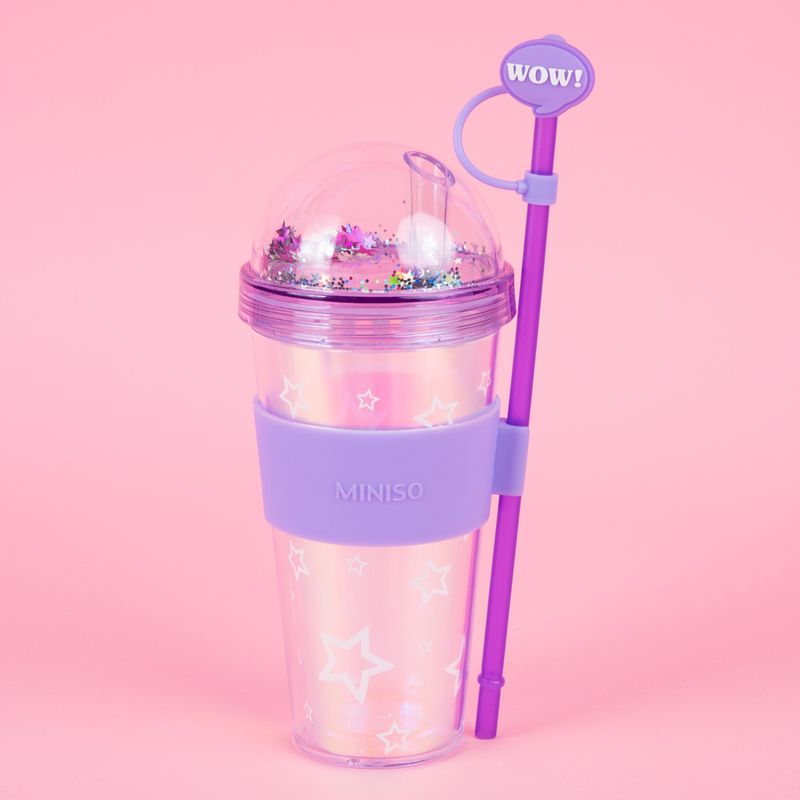 Vaso-de-pl-stico-de-doble-pared-serie-hologr-fica-con-sorbete-420-ml-p-rpura-Miniso-3-21343