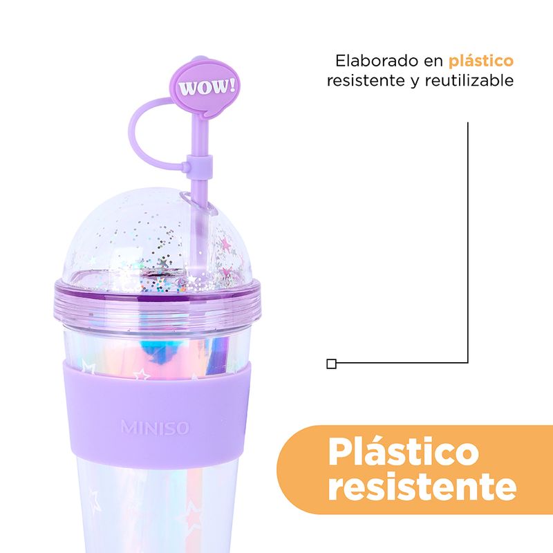 Vaso-de-pl-stico-de-doble-pared-serie-hologr-fica-con-sorbete-420-ml-p-rpura-Miniso-7-21343