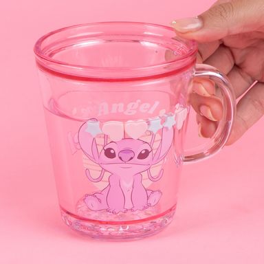 Tomatodo de plástico colección lilo stitch de disney 260 ml angel -  Lilo & Stitch