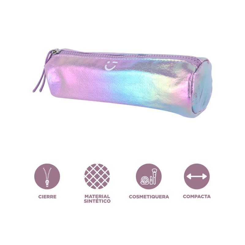 Cosmetiquera-miniso-serie-holographic-morado-Miniso-4-22126