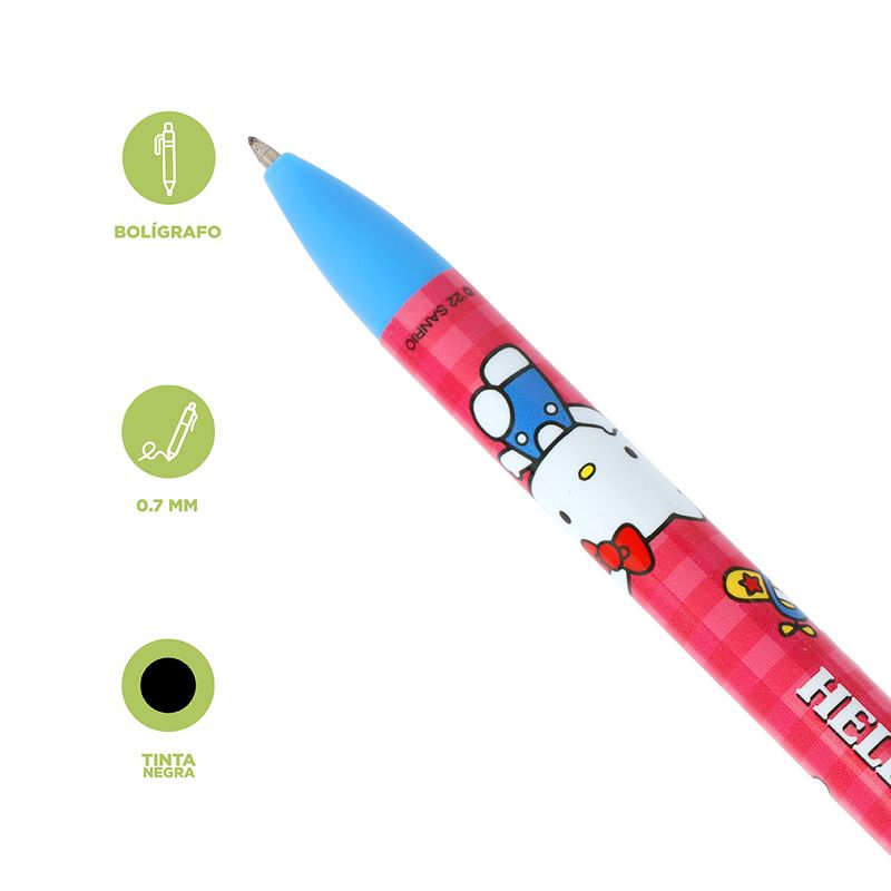 Lapicero-hello-kitty-retr-ctil-0-7mm-tinta-negra-individual-sanrio-Sanrio-4-21665