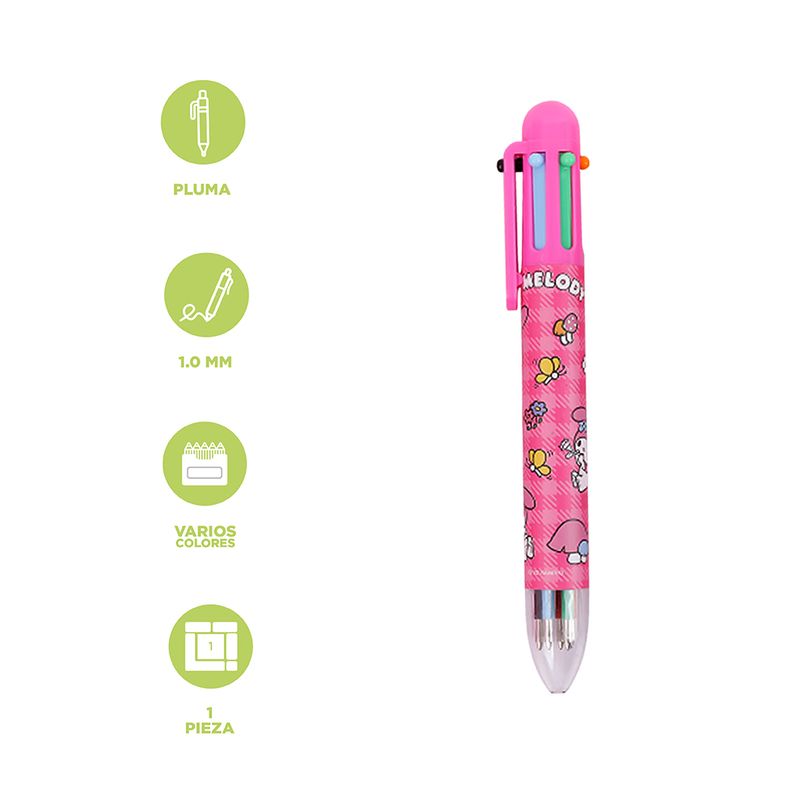 Lapicero-my-melody-0-8mm-6-colores-individual-sanrio-Sanrio-3-21668