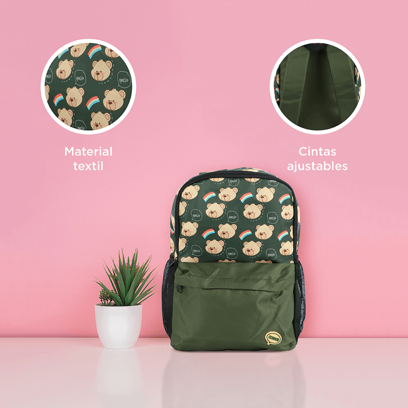 Mochila-infantil-miniso-arco-ris-y-animalitos-verde-Miniso-6-21675