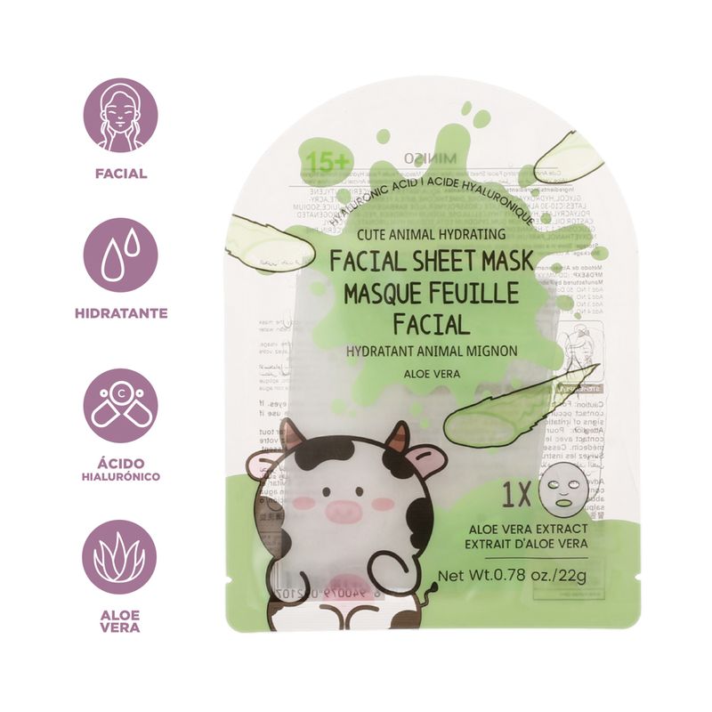 Mascarilla-facial-hidratante-cute-animal-aloe-vera-Miniso-4-21708