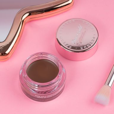 Highliter medium tan rose gold series  -  Miniso