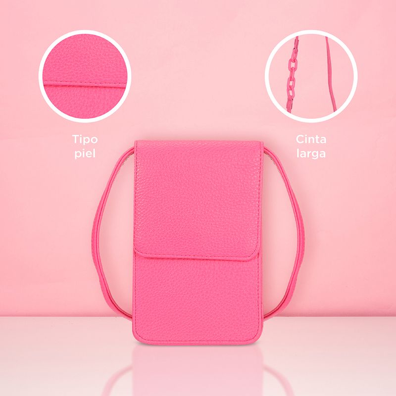 Bolso-porta-celular-miniso-serie-cadena-de-acr-lico-rosa-Miniso-6-21866