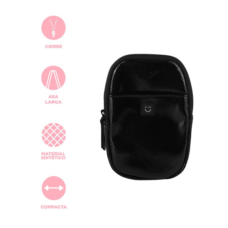 Mini-bolso-porta-celular-miniso-serie-charol-negro-Miniso-3-21869