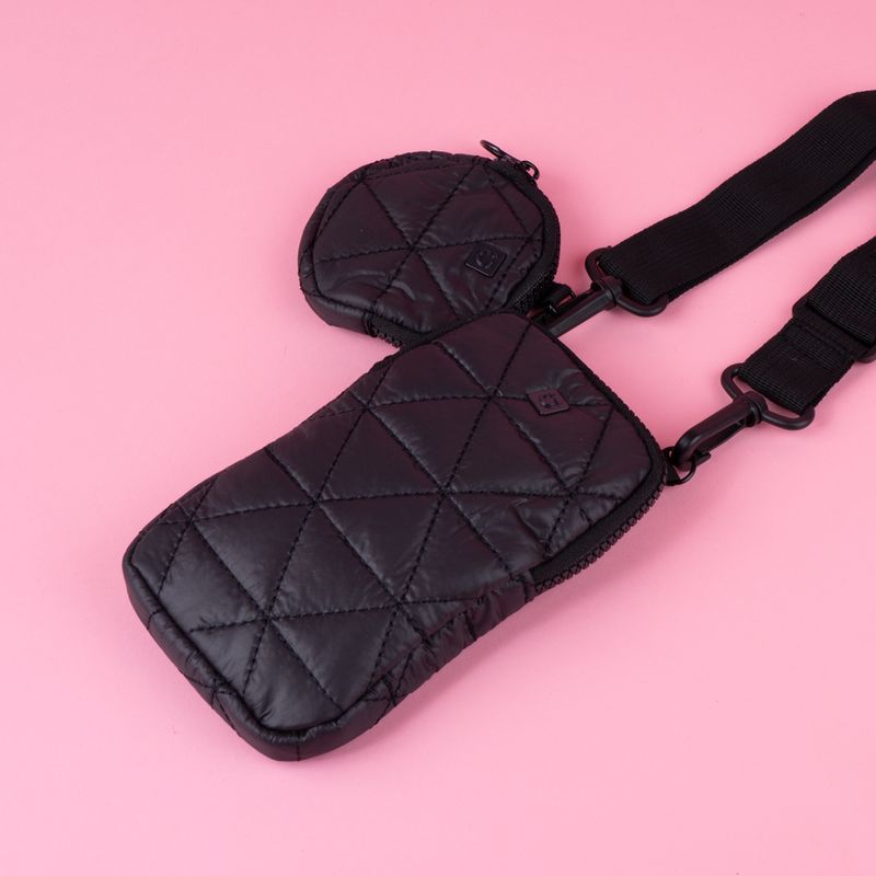 Bolso-porta-celular-con-accesorio-monedero-miniso-serie-nylon-acolchado-triangulos-verde-militar-Miniso-3-21873