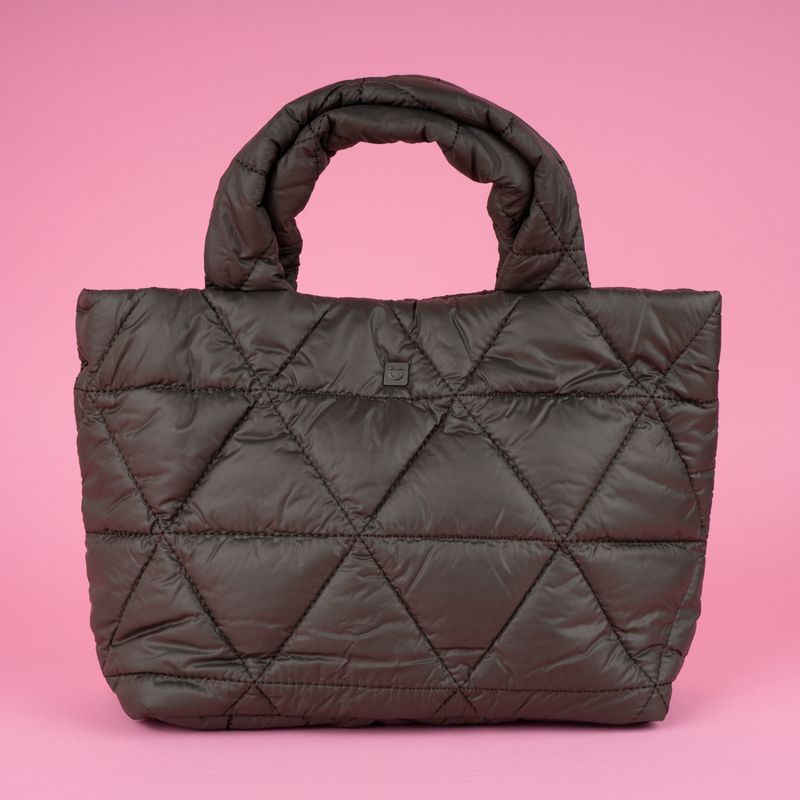 Bolso-tote-miniso-serie-nylon-acolchado-triangulos-verde-militar-Miniso-3-21874