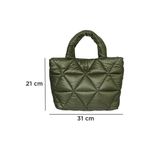 Bolso-tote-miniso-serie-nylon-acolchado-triangulos-verde-militar-Miniso-7-21874