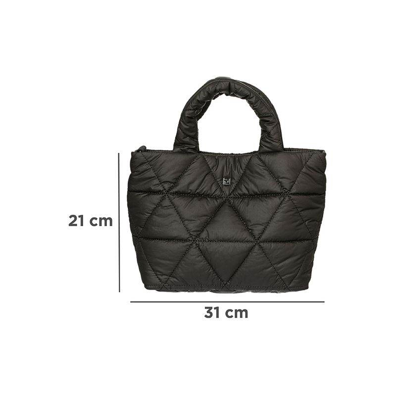 Bolso-tote-miniso-serie-nylon-acolchado-triangulos-negro-Miniso-7-21875