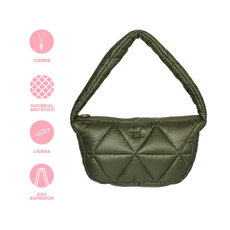 Bolso-hobo-miniso-serie-nylon-acolchado-triangulos-verde-militar-Miniso-4-21876