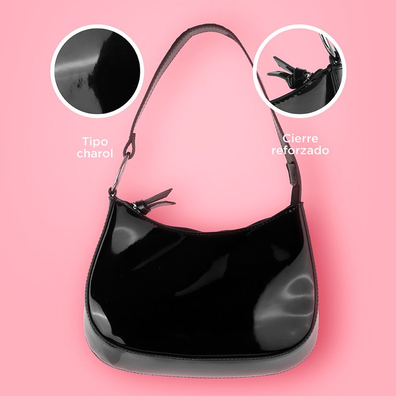 Bolso-hobo-miniso-charol-negro-Miniso-5-21917