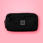 Bolso-estilo-cangurera-miniso-serie-black-white-nylon-negro-Miniso-2-21927