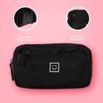 Bolso-estilo-cangurera-miniso-serie-black-white-nylon-negro-Miniso-5-21927