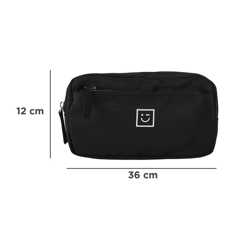 Bolso-estilo-cangurera-miniso-serie-black-white-nylon-negro-Miniso-6-21927