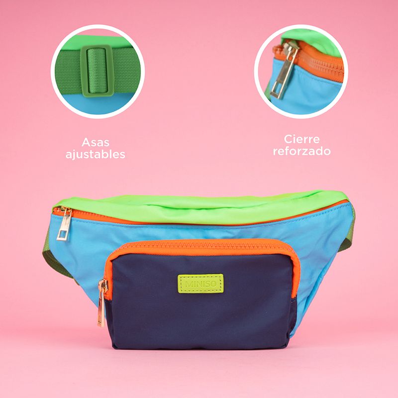 Bolso-estilo-cangurera-miniso-serie-bloques-de-color-azul-Miniso-5-21945