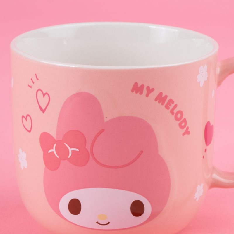 Taza-de-cer-mica-con-cuchara-en-relieve-de-personajes-de-sanrio-450-ml-my-melody-rosa-Sanrio-3-21959
