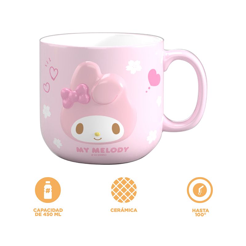 Taza-de-cer-mica-con-cuchara-en-relieve-de-personajes-de-sanrio-450-ml-my-melody-rosa-Sanrio-4-21959
